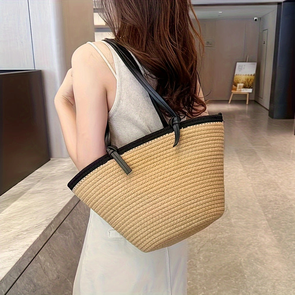 Elegant beach bag with high-quality details Kalsten