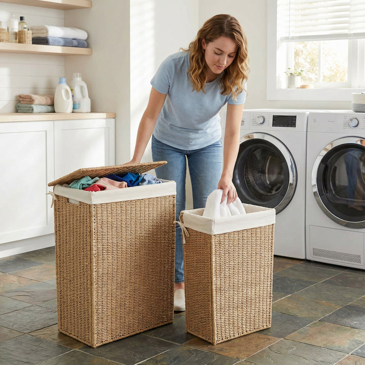 Laundry storage basket Kalsten