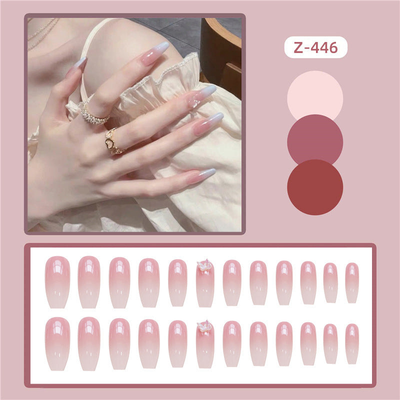 Ombre Effect Press-On Nails Kalsten
