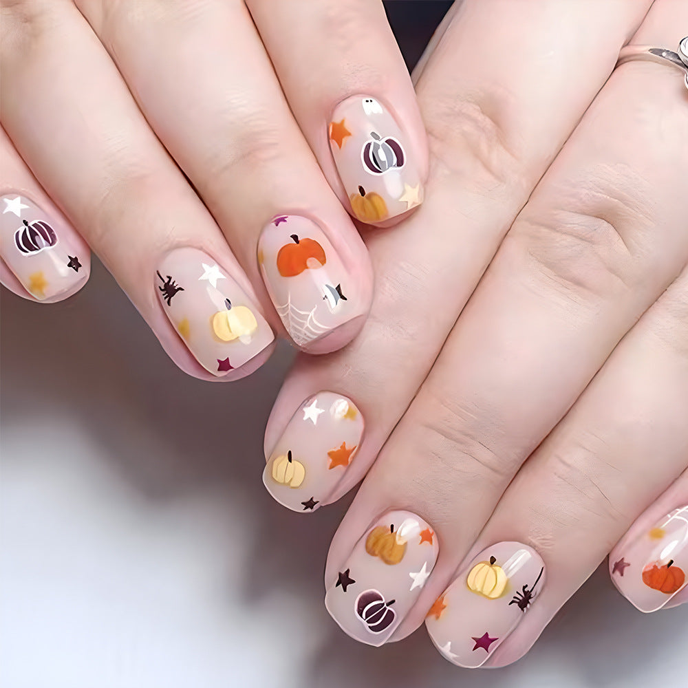 Halloween-Themed Nail Art Kalsten