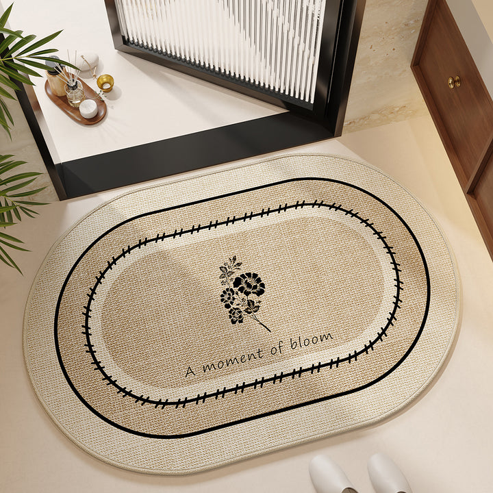 Artistic Nature-Inspired Area Rug for Home Decor