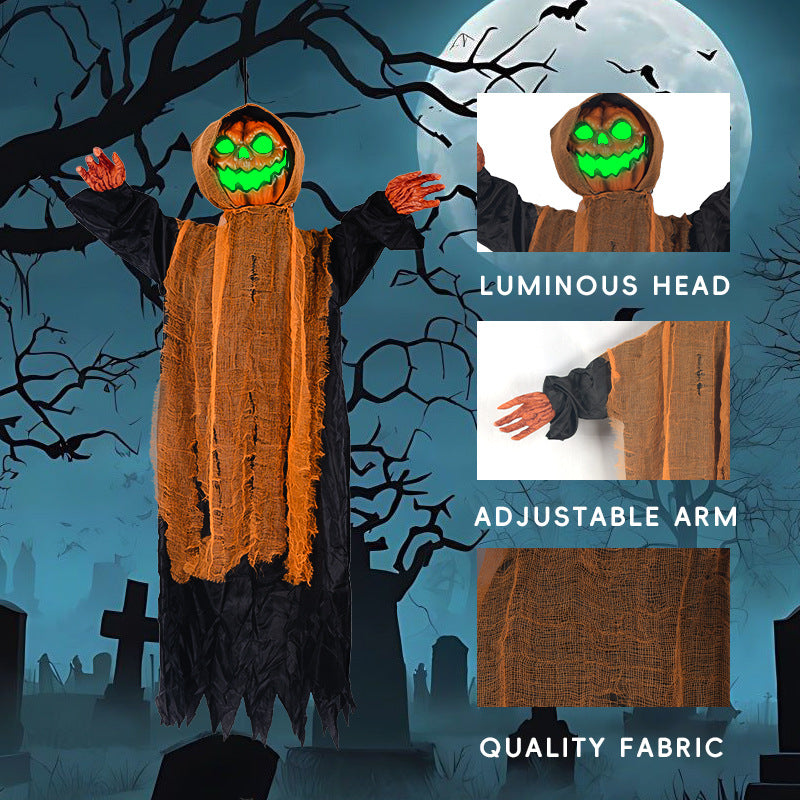 Animated Pumpkin Ghost Decoration Kalsten