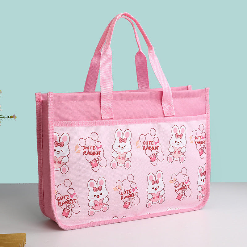 Kids Cute Bunny Print Lunch Bag Kalsten