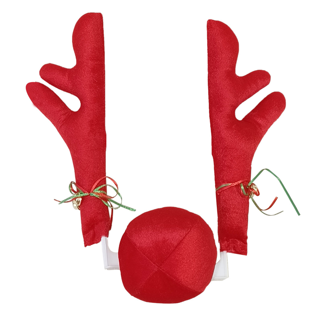 Funny Christmas Reindeer Antlers with Ball