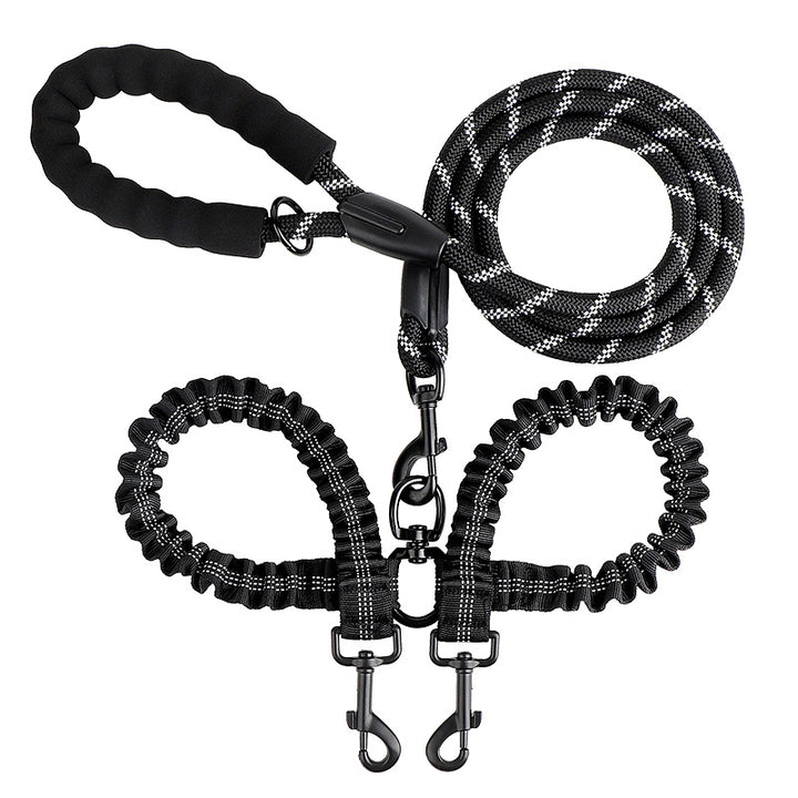 Bungee Training Dog Leash with Dual Handle