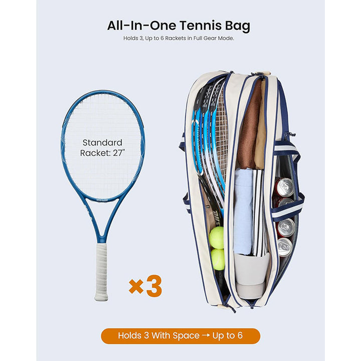 Stylish Tennis Racket and Gear Carrier Kalsten