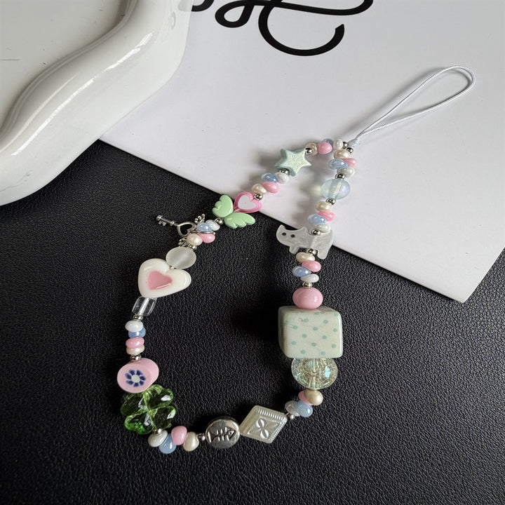 Decorative Beaded Charm Necklace Kalsten 1790135825