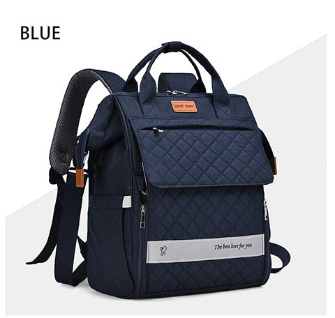 Quilted Multi-Purpose Backpack Kalsten