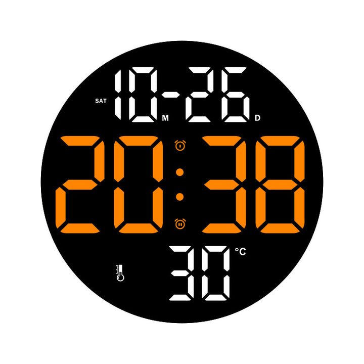 Digital wall clock with temperature and hygrometer function Kalsten