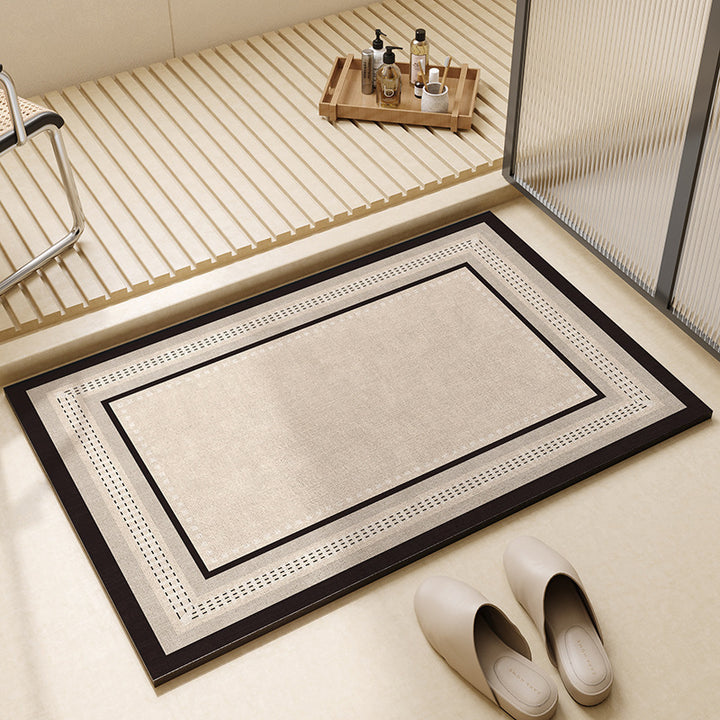 Soft Textured Cloud-Shaped Bath Mat Kalsten