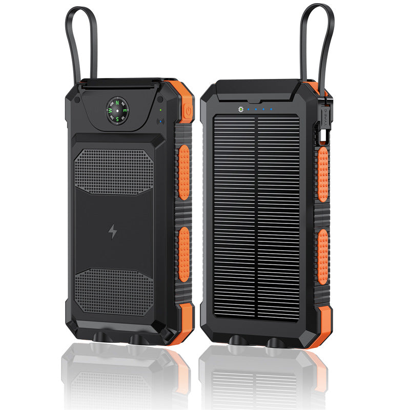 Waterproof Solar Power Bank with Built-in Compass Kalsten
