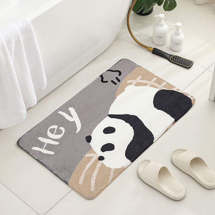 Cute Panda Bath Mat Kalsten