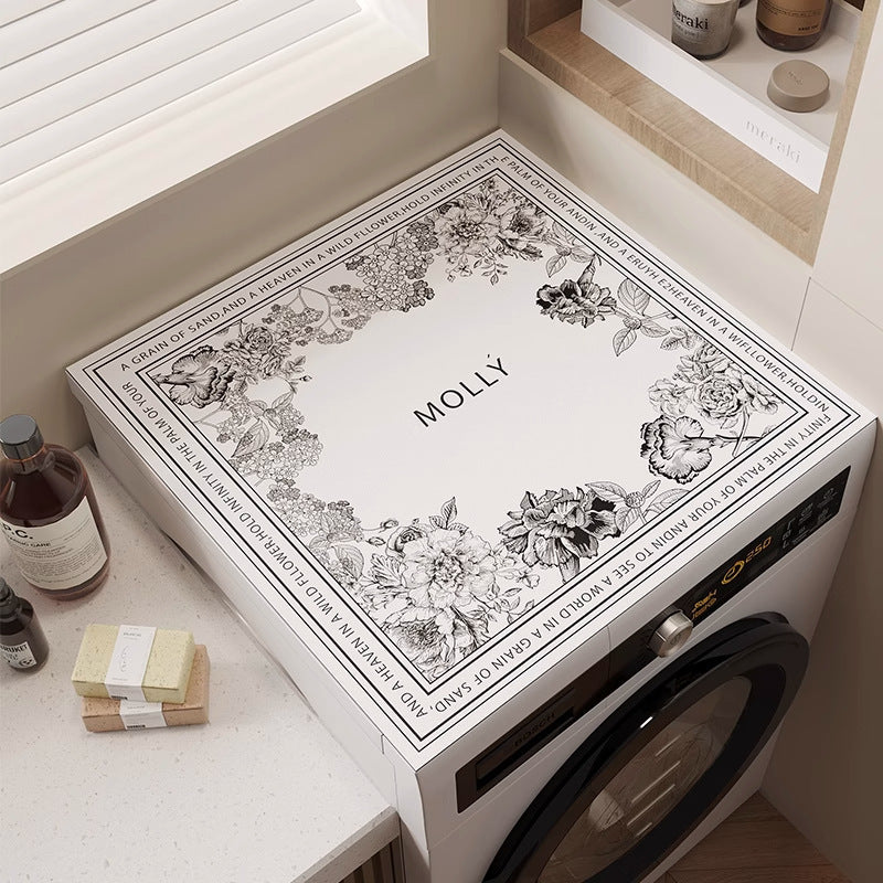 Decorative Laundry Counter Mat