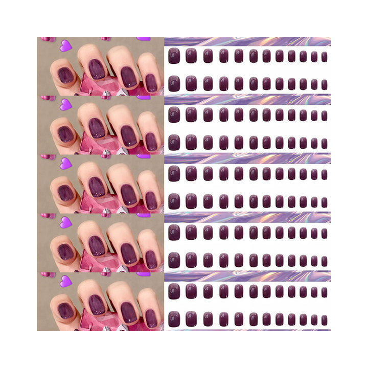 Classic Almond-Shaped Press-On Nails