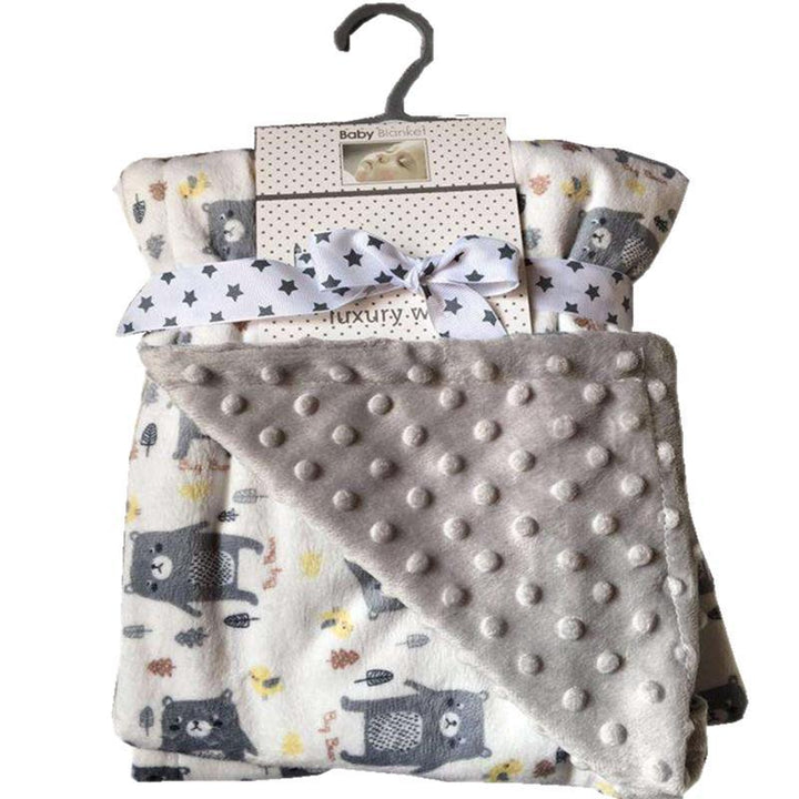 Women’s cuddly blanket in dinosaur design Kalsten