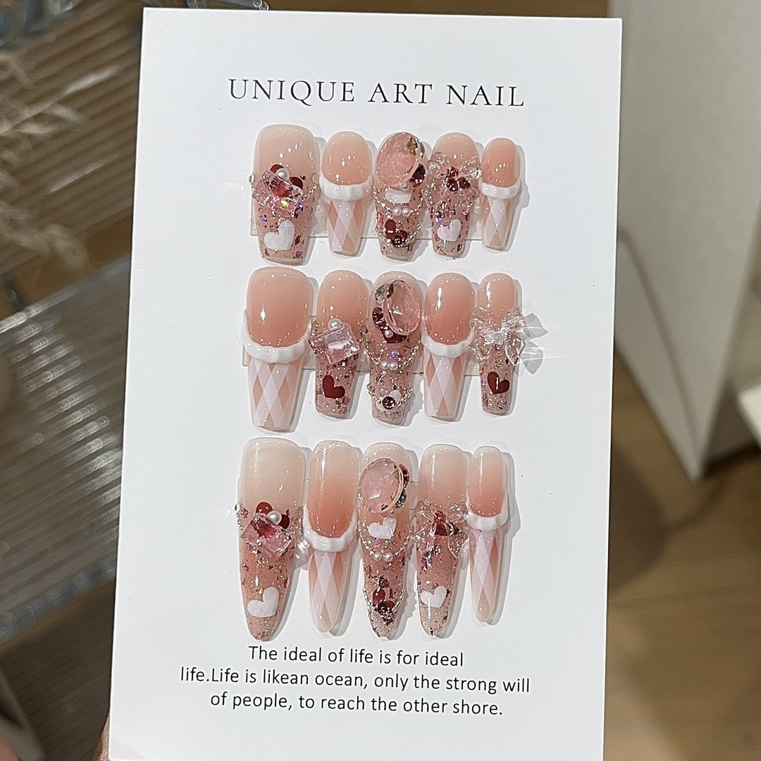 Nail Art Press-On Set Kalsten