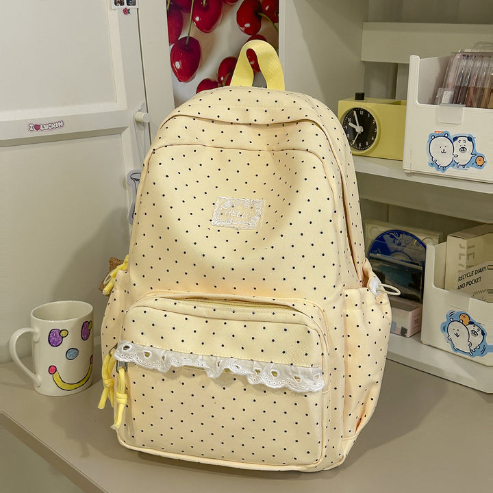 Adorable Polka Dot Backpack Kalsten