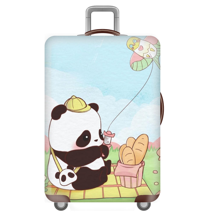 Unisex Hard-shell Travel Suitcase with Funny Panda Design Kalsten
