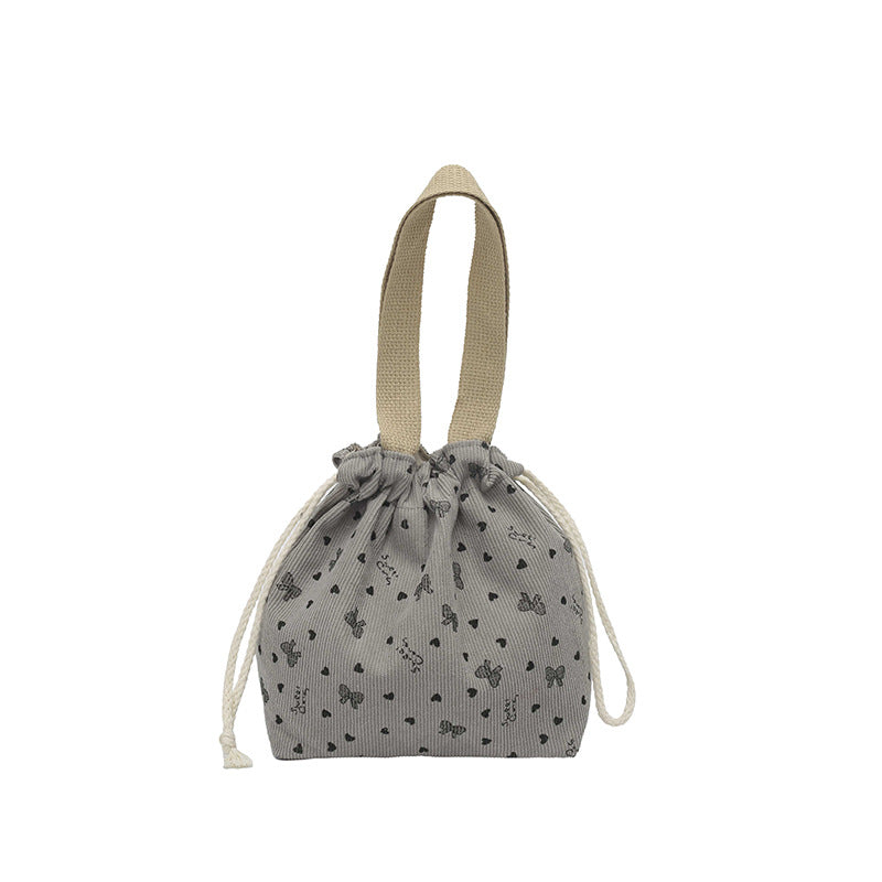 WoTextured Drawstring Mini Pouch Kalsten