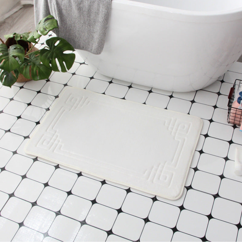 Plush Bath Mat Kalsten