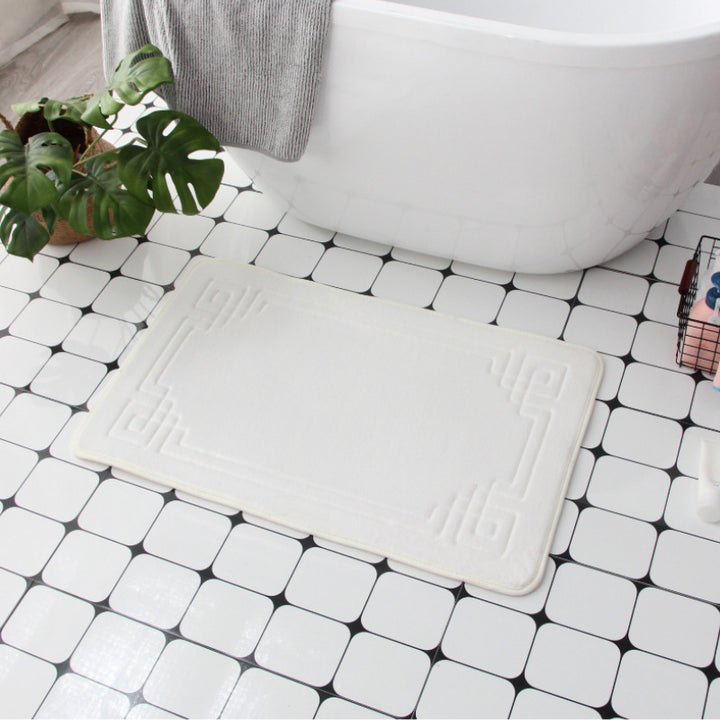 Plush Bath Mat Kalsten