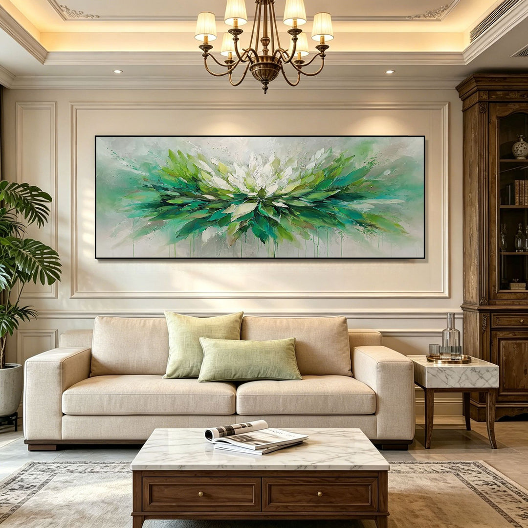 Artistic Floral Canvas Wall Decor
