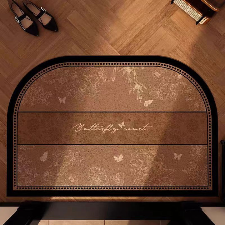 Decorative Floral Door Mat