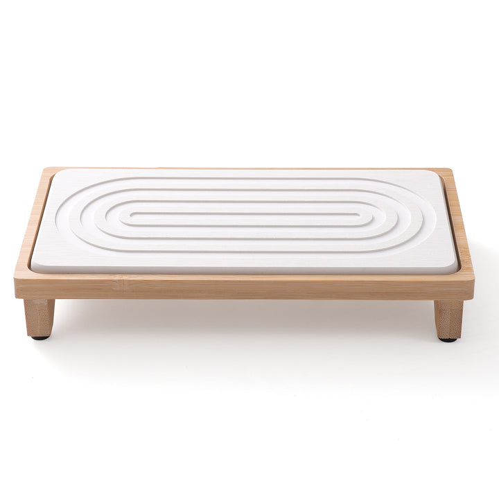 Elegant Bamboo Serving Tray
