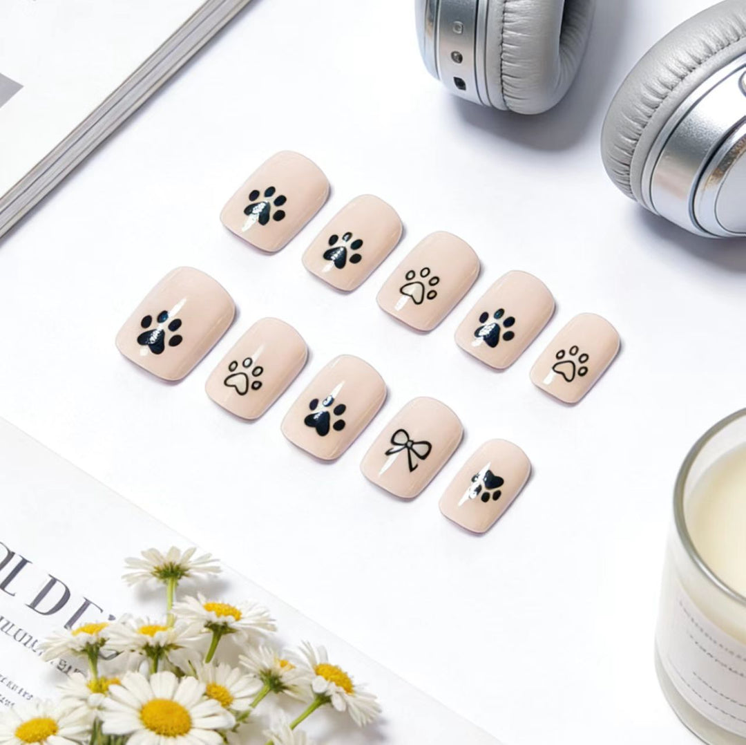 Playful Pet-Themed Nail Art Kalsten
