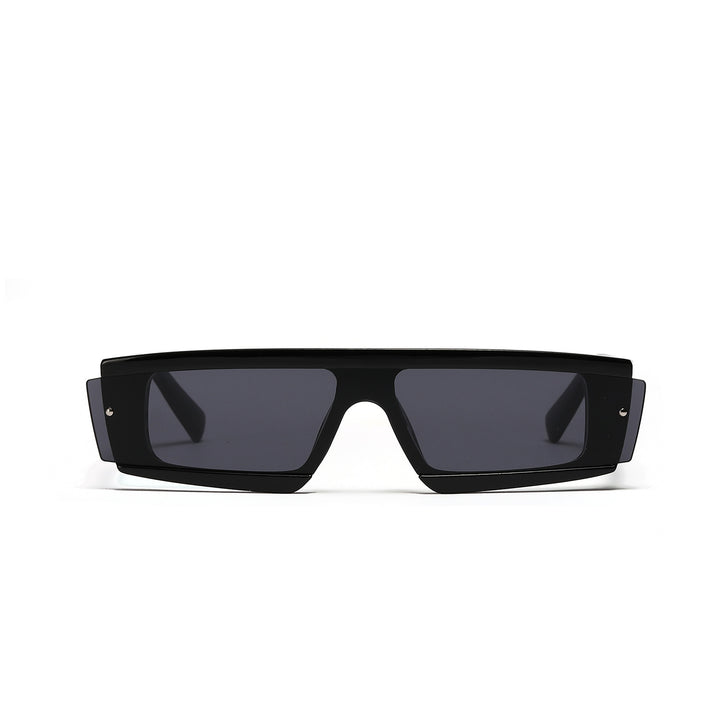 Women's oversized rectangular sunglasses with fashionable tortoiseshell design Kalsten
