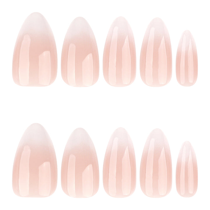 Artful stiletto nails with an elegant gradient and high gloss Kalsten