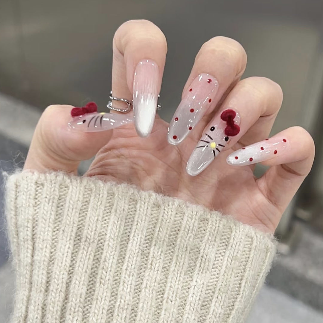 Cute Character-Themed Press-On Nails Kalsten