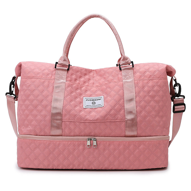 Stylish Quilted Travel Duffel Kalsten