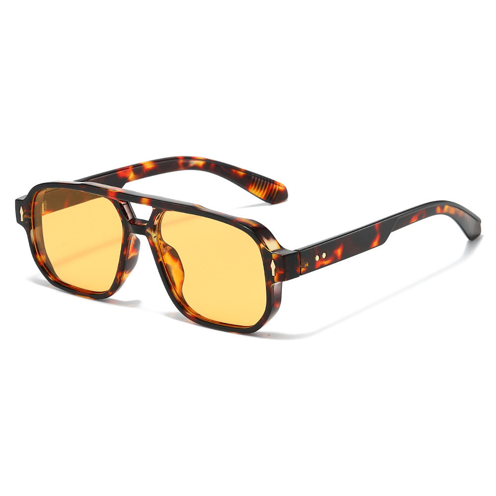 Fashion-Forward Polarized Rectangle Sunglasses Kalsten
