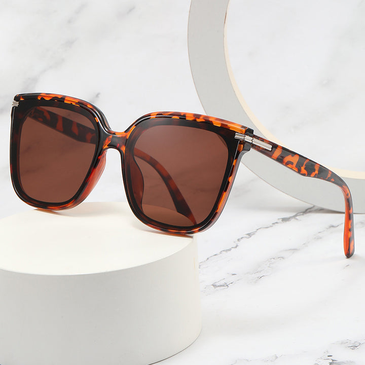 Women's Oversized Sunglasses with Fashionable Pattern Kalsten
