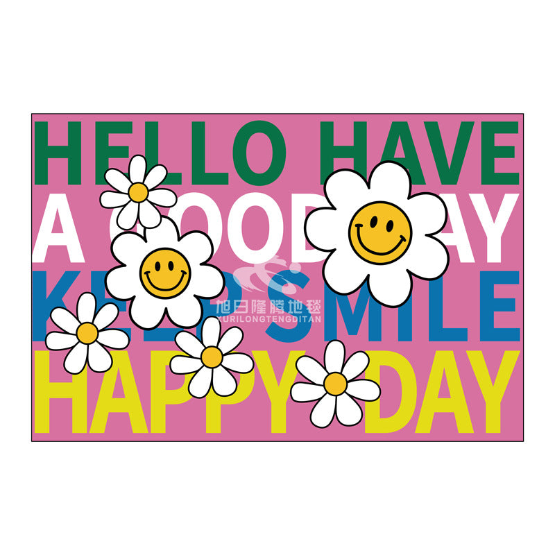 Unisex Decorative Bathroom Mat Kalsten