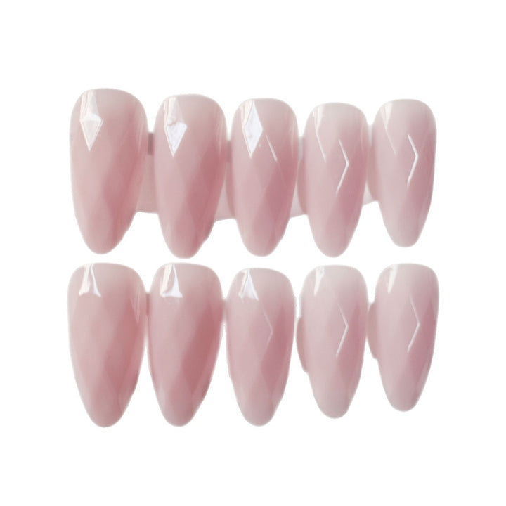 Premium Glossy Diamond-Shaped Press-On Nails Kalsten