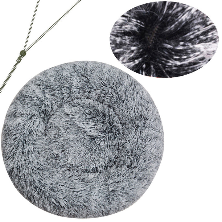 Plush Circular Dog Bed