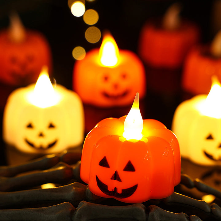 Creative tealight decoration in pumpkin design Kalsten