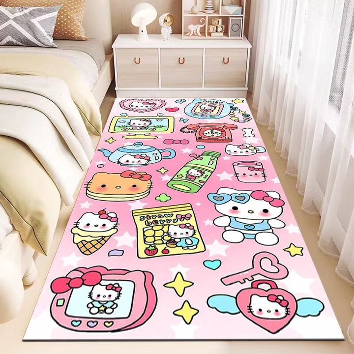 Cute Cartoon-Themed Area Rug