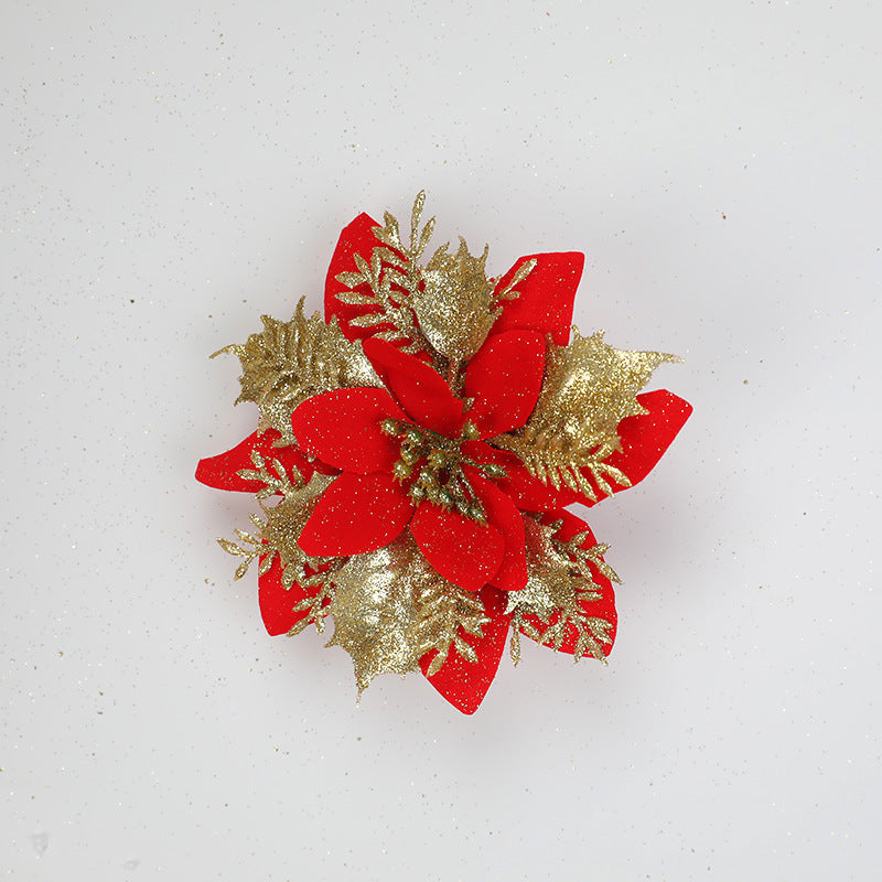 Decorative Glittering Floral Pin Kalsten