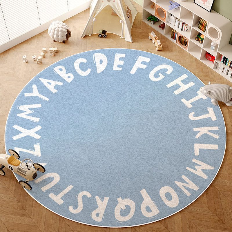 Educational Alphabet Learning Area Rug