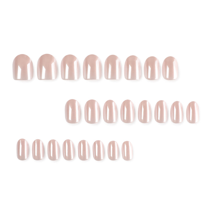 Elegant Gel Nails with Natural Shine Kalsten
