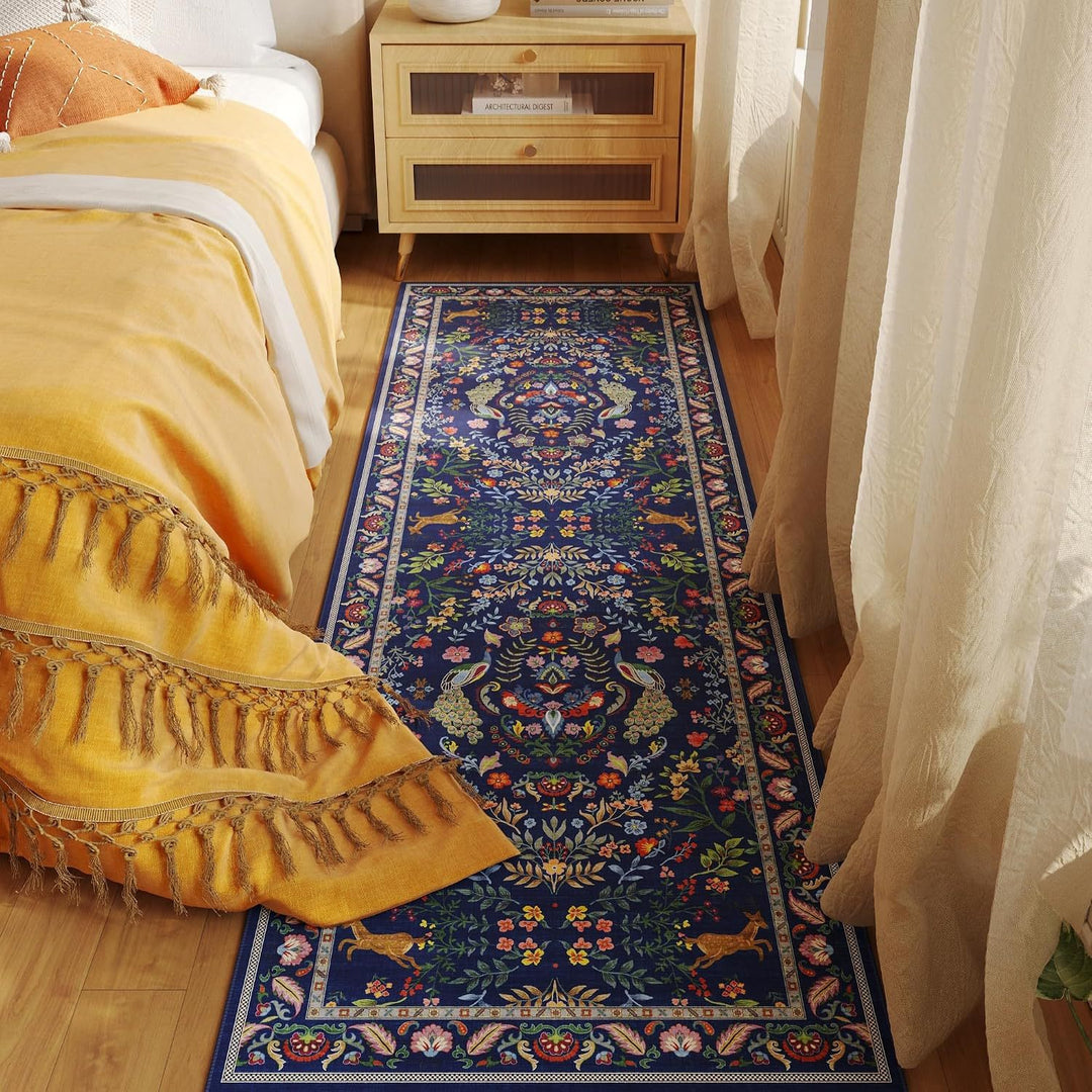 Vintage-Inspired Runner Rug