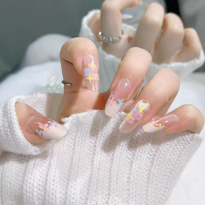 Decorative Press-On Nail Set Kalsten 1787394845