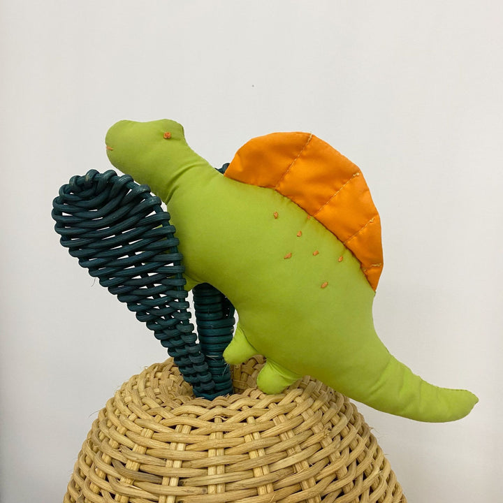 Handcrafted Organic Cotton Dinosaur Plush Toy