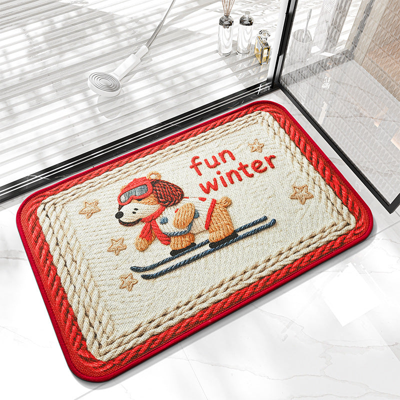 Decorative Cartoon Bath Mat Kalsten