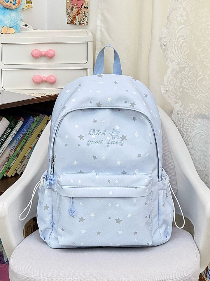 Star Patterned School Backpack Kalsten