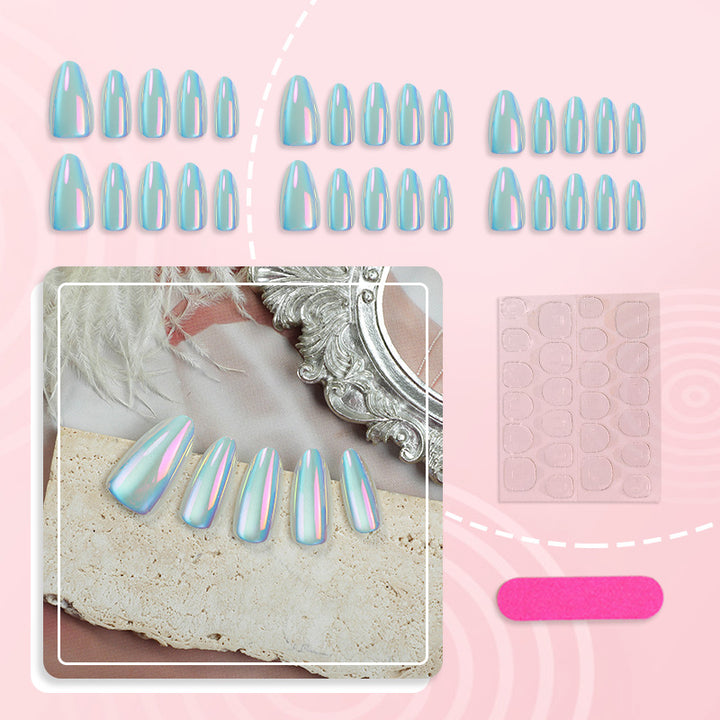 Glossy Ombre Press-On Nail Set