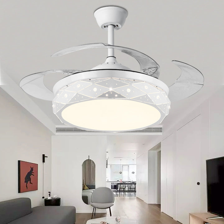 Contemporary Ceiling Fan Light Fixture